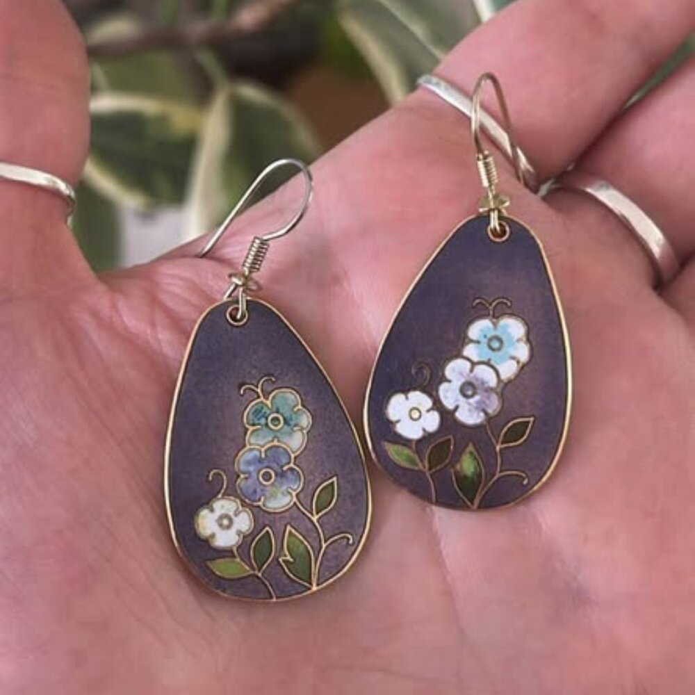 Vintage Floral Earrings